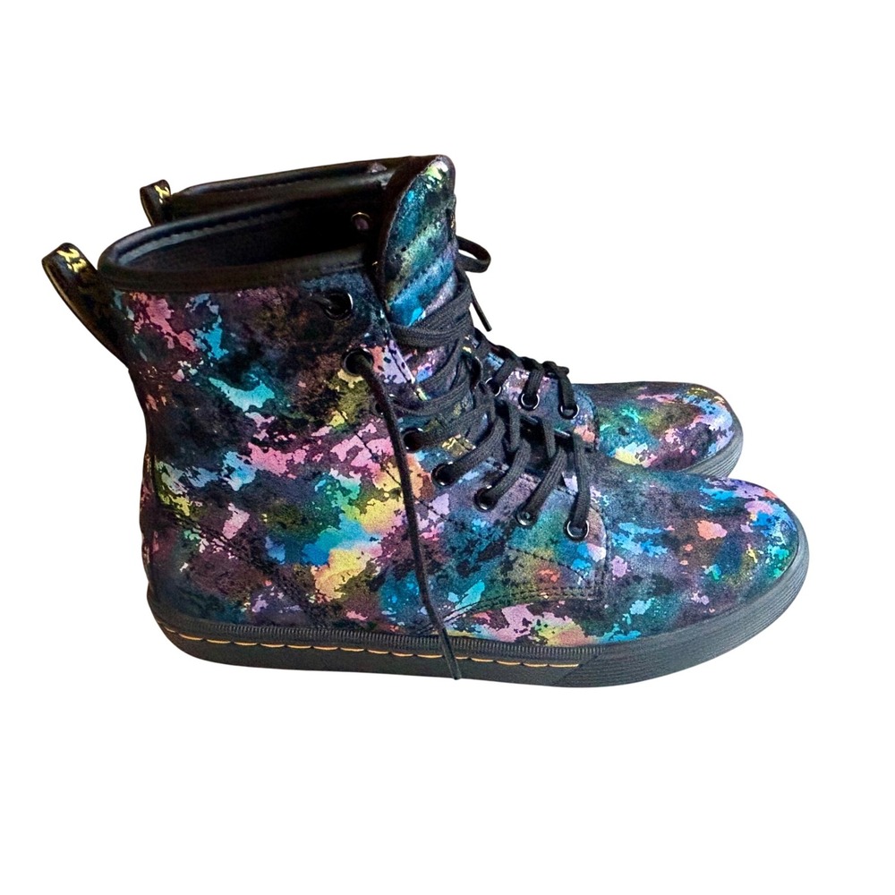 Dr. Martens Ankle Boots Colorful Lace Up Casual Size Sneaker Size 8